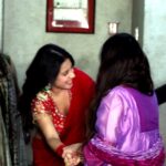 Bollywood stars posing at Ankita Lokhande Gauri Ganpati 2025 party