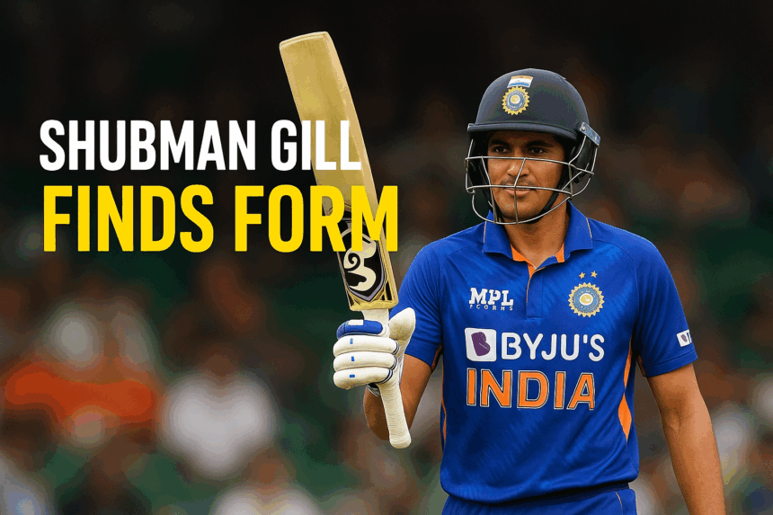 शुभमन गिल एशिया कप 2025 के नेट्स में अभ्यास करते हुए, गेंदबाजी की तैयारी के दौरान बल्लेबाजी शैली दिखाते हुए