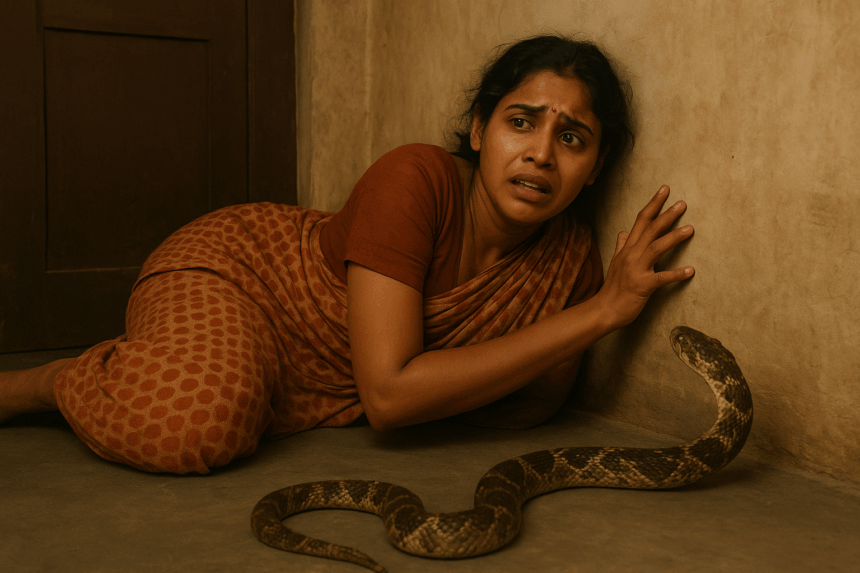 "UP woman in Kanpur accuses husband and in-laws of dowry harassment, claiming they locked her in a room with a venomous snake. She is hospitalized after a snakebite, while authorities investigate the shocking incident.