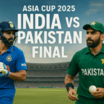 IND vs PAK फाइनल 2025 — लाइव स्कोर & अपडेट्स