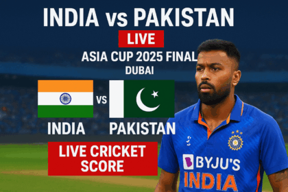 India vs Pakistan Asia Cup 2025 Final live cricket match at Dubai with possible Hardik Pandya participation and team squads.
