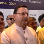 CM Pushkar Singh Dhami addressing the media after Asian Cadet Cup India-2025 in Haldwani, Uttarakhand