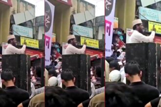 बीड़ में आई लव मोहम्मद कार्यक्रम, सीएम योगी को धमकी देते मौलाना का फोटो