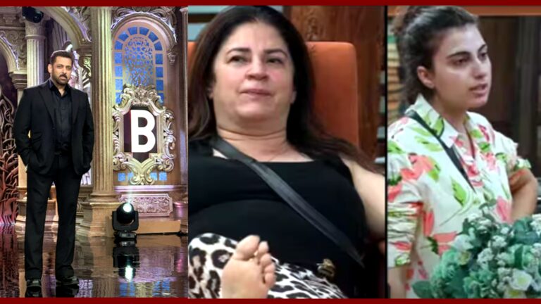 Farhana Molla arguing with Kunika Sadanand in Bigg Boss 19