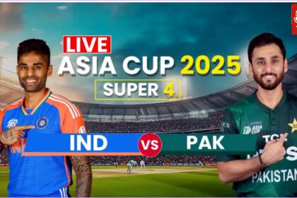 India vs Pakistan Asia Cup 2025 live match action