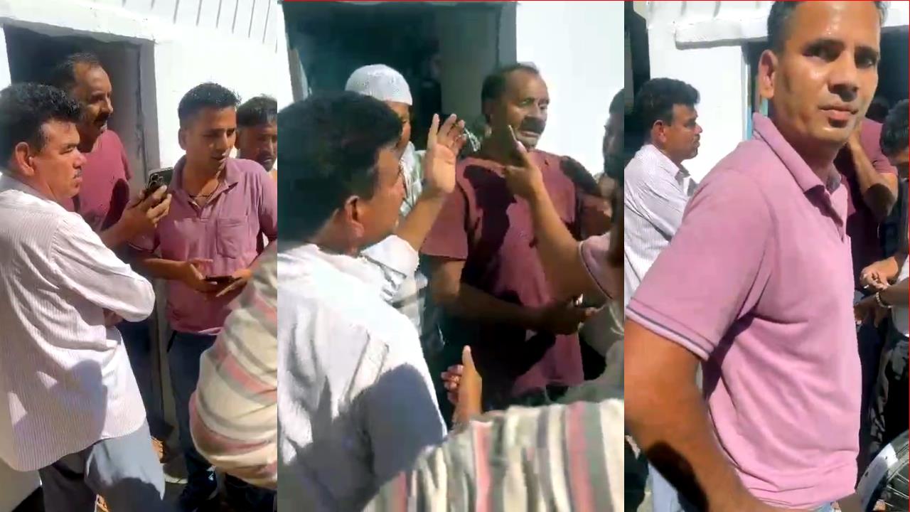 अहमदगढ़ थाना क्षेत्र के गांव चेहला में पुलिस के सामने रेप के आरोपी को भागते हुए देखा गया।