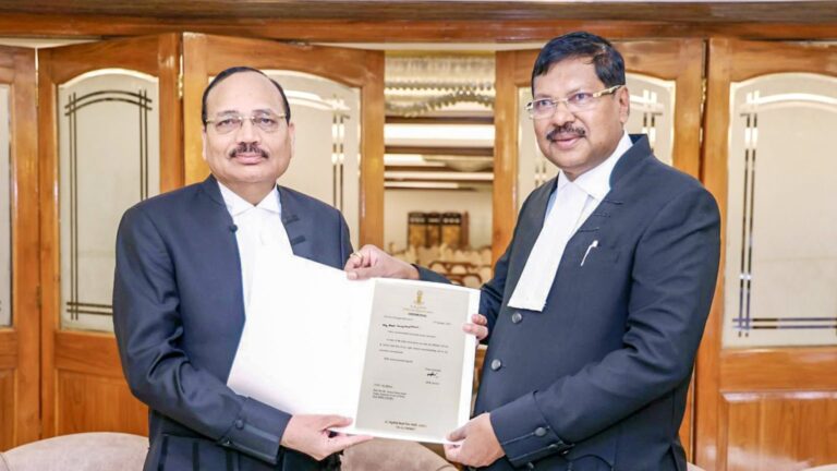 Justice Suryakant has been appointed as the new Chief Justice of India – a notification issued by President Droupadi Murmu stating that he will assume office from November 24, 2025.