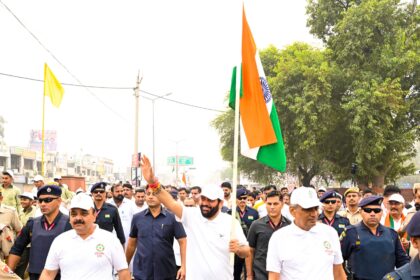 हरियाणा के मुख्यमंत्री नायब सिंह सैनी ने ‘राष्ट्रीय एकता दिवस’ पर ‘रन फॉर यूनिटी’ को किया रवाना