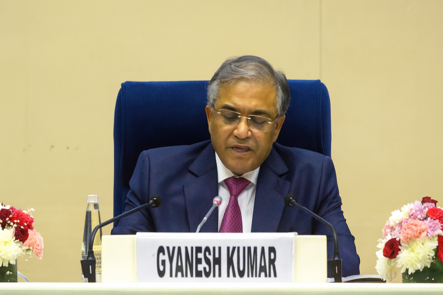 Chief Election Commissioner Gyanesh Kumar announcing Special Intensive Revision of Electoral Rolls 2025