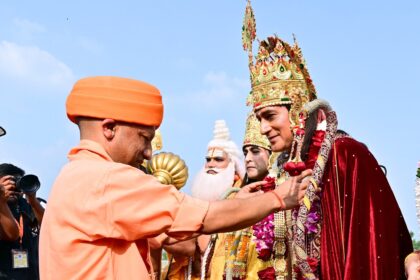 Ayodhya Deepotsav 2025 celebration on the banks of Saryu River