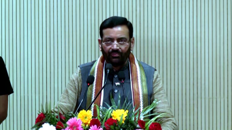 Haryana Chief Minister Naib Singh Saini launching 'Mhari Sadak' mobile app in Panchkula to improve road infrastructure and public grievance redressal.