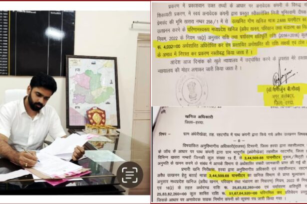 Image of Nagarjun B. Gowda – “Nagarjun B. Gowda, IAS officer in Madhya Pradesh, facing corruption allegations