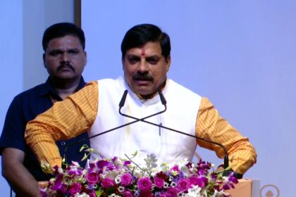 Madhya Pradesh Travel Mart 2025 का उद्घाटन समारोह, मुख्यमंत्री डॉ. मोहन यादव और केंद्रीय पर्यटन मंत्री गजेंद्र सिंह शेखावत के साथ, प्रदेश में ₹3,665 करोड़ का पर्यटन निवेश