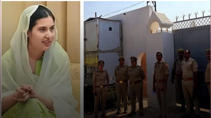 Ikra Hasan statement controversy protest by Hindu Raksha Dal in Karana, UP police security heightened"