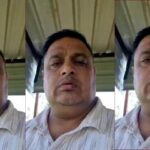 Rohtak Police ASI Sandeep Lathar, who committed suicide, raising allegations against IPS officer V Poonam Kumar, with reference to his video message supporting former SP Narendra Bijarnia.