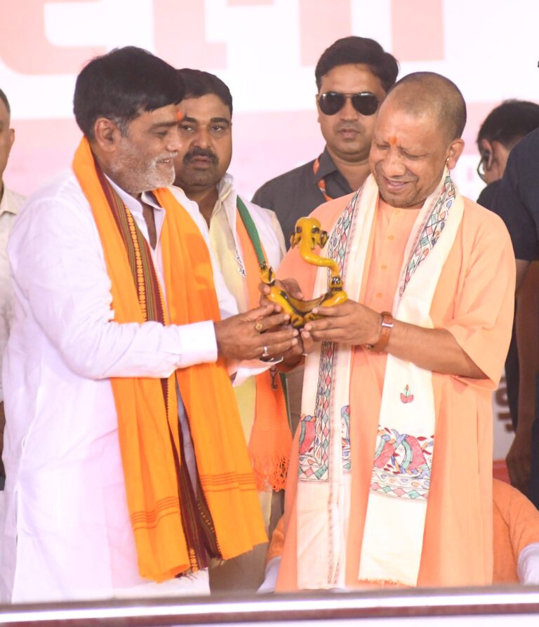 Yogi Adityanath’s massive rally in Danapur highlights development and heritage in Bihar. Watch full report!