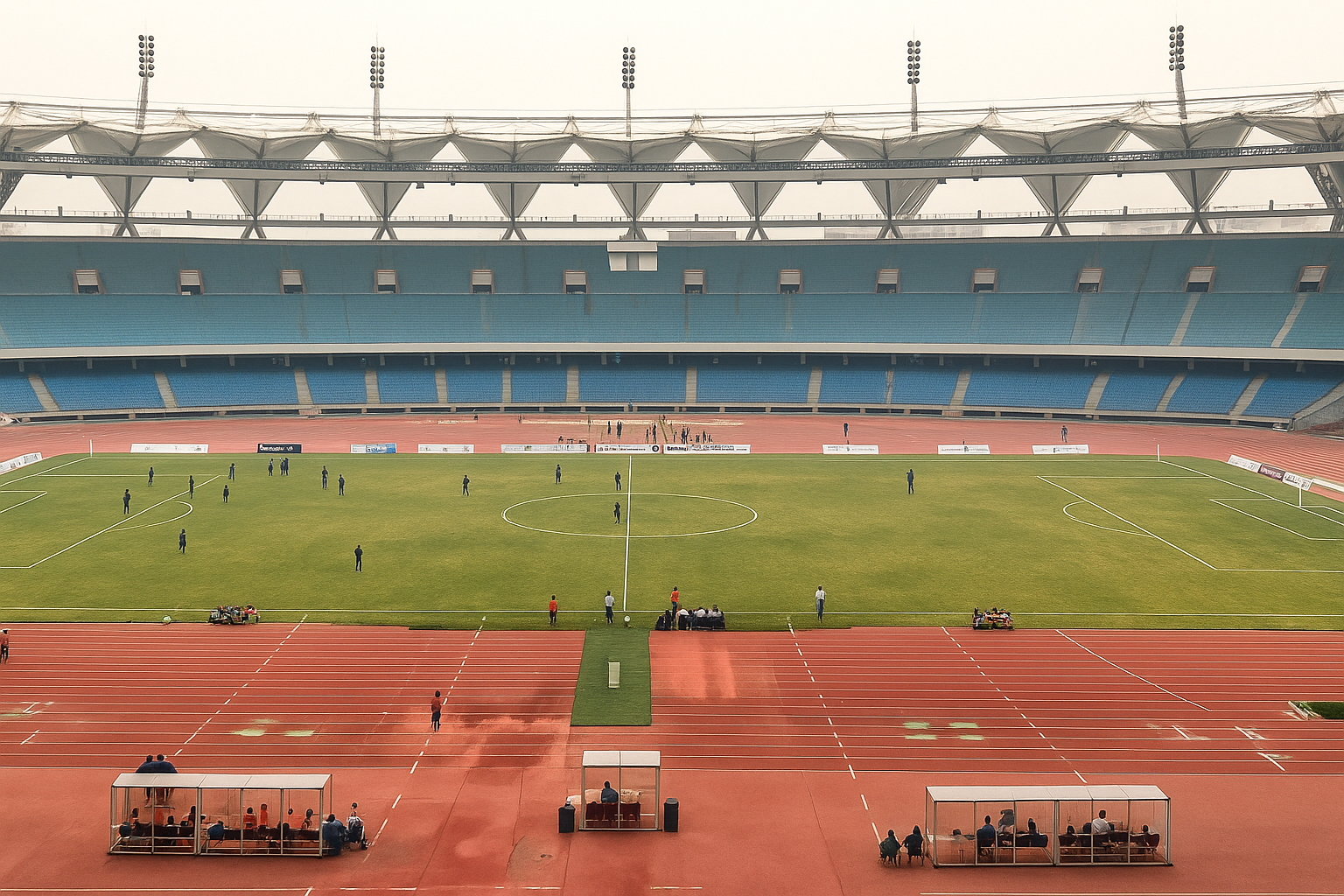 JLN Stadium Delhi Sports City redevelopment master plan 2025