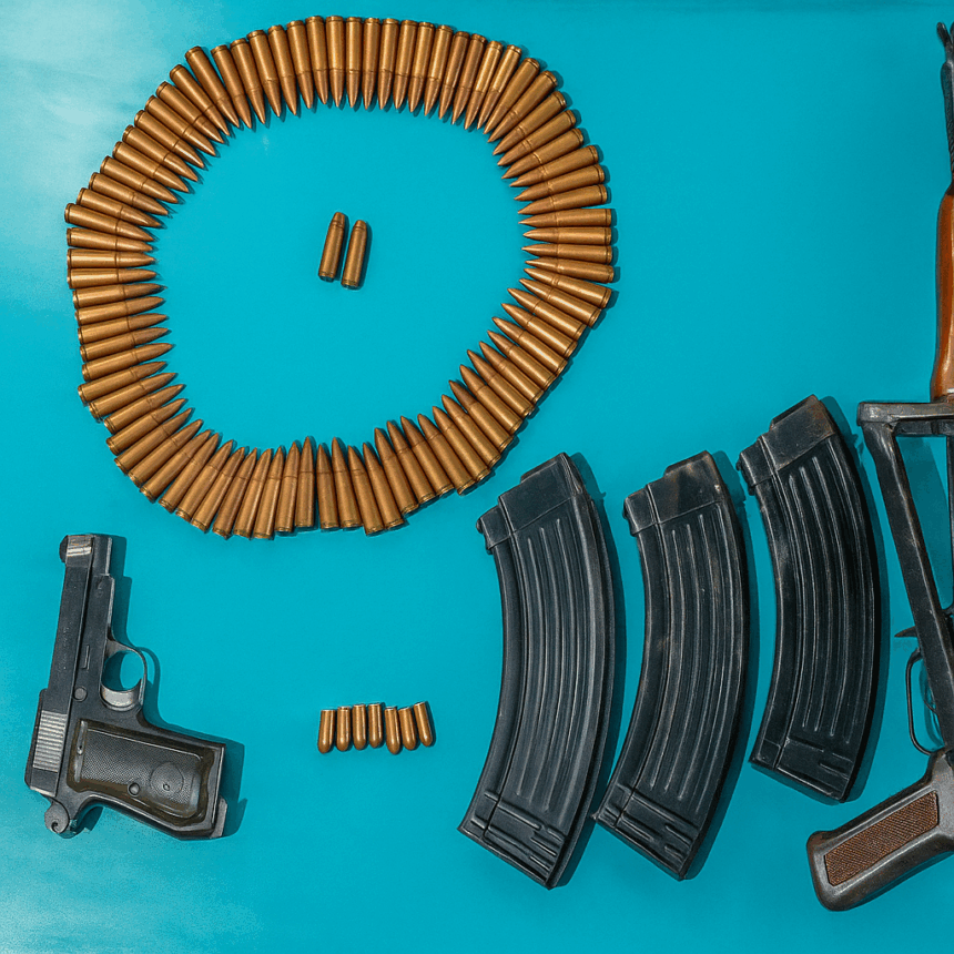 Explosives recovered from a Kashmiri doctor’s house in Faridabad during J&K Police investigation into a Jaish-e-Mohammad and Ansar Ghazwatul Hind terror module.