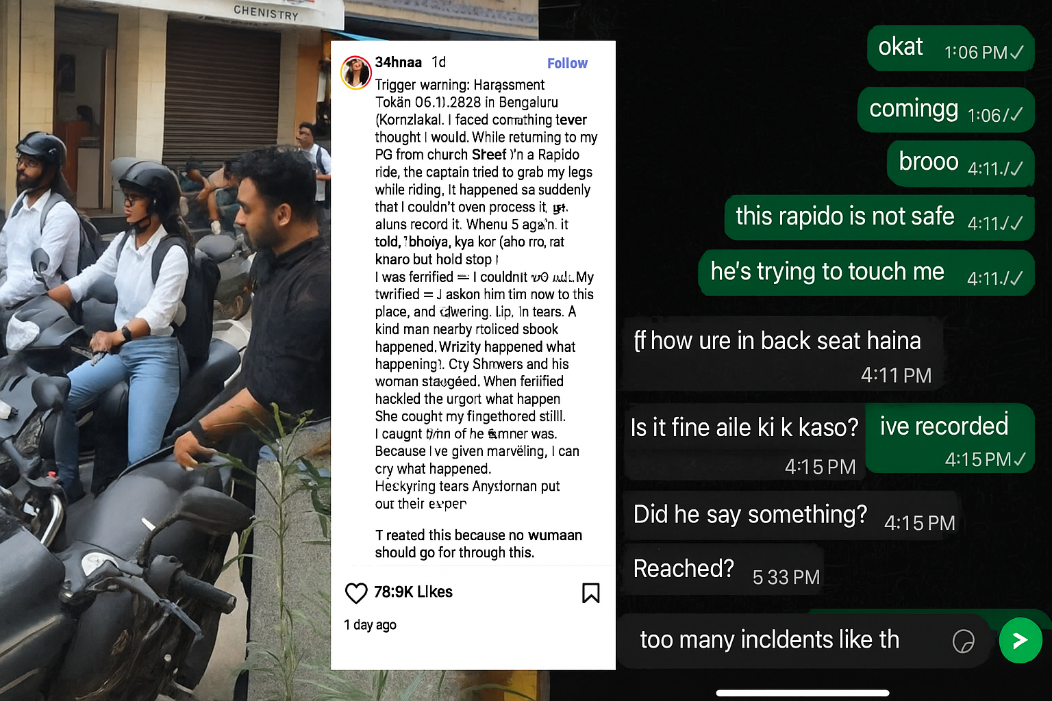 महिला से बदसलूकी करने वाले रैपिडो राइडर को बेंगलुरु पुलिस ने गिरफ्तार किया, वीडियो हुआ वायरल