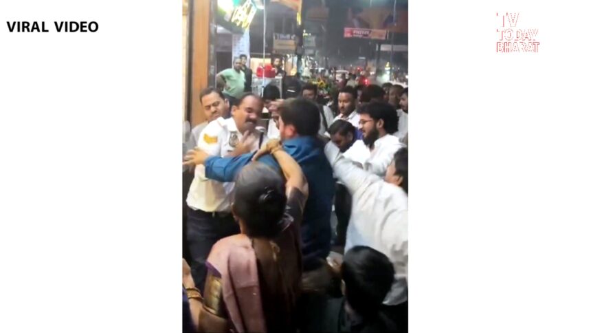 Muzaffarnagar traffic police constable Jamin Ali carrying an unconscious child to hospital after saving her life, moments captured on duty