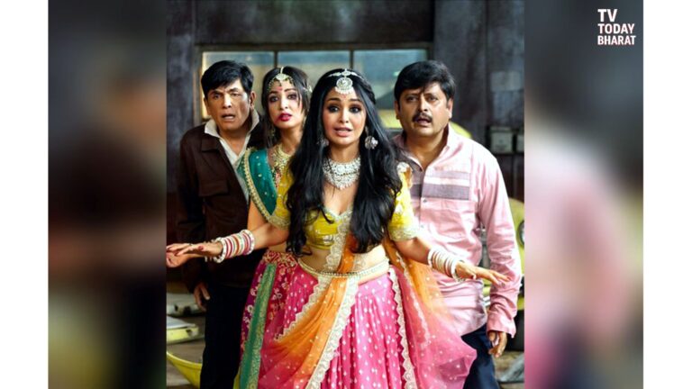 Poster of ‘Bhabiji Ghar Par Hain – Fun On The Run’ featuring the original cast announcing the movie release on February 6, 2026
