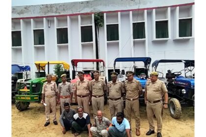 UP STF arrests 4 accused in Moradabad tractor theft gang operation