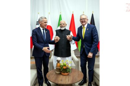 Prime Minister at G20 Summit in Johannesburg engaging with world leaders during key sessions.