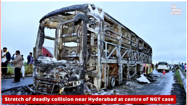 Chevella Banyans Highway near Hyderabad, where expansion delayed due to NGT case