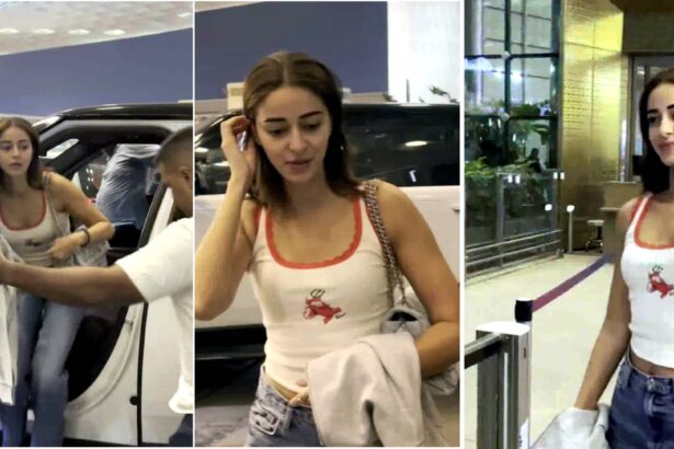 Ananya Panday in glamorous pastel outfit during ‘Tu Meri Main Tera’ promotion, smiling and posing for media — TV Today Bharat