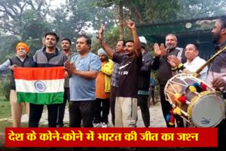 भारत की क्रिकेट जीत का देशव्यापी जश्न