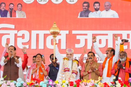 अमित शाह ने सीवान रैली में कहा “अब बिहार में शहाबुद्दीन जैसे बाहुबली नहीं बन सकते।