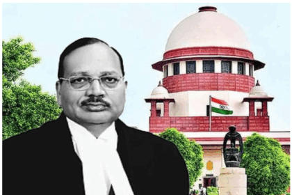 Supreme Court of India building with national emblem, symbolizing judicial ruling on Indian Army officer dismissal case.