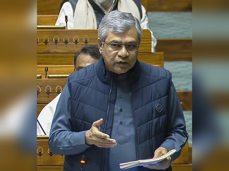 Ashwini Vaishnaw addressing Lok Sabha on fake news and AI deepfakes regulations