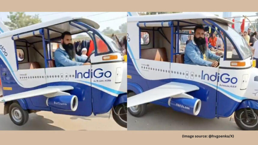 AI-generated IndiGo autorickshaw flying video goes viral amid flight cancellations
