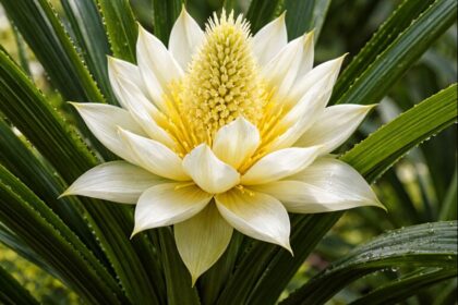 केवड़ा का फूल अपनी प्राकृतिक सुगंध के लिए जाना जाता है और तनाव से राहत और मानसिक शांति प्रदान करता है।