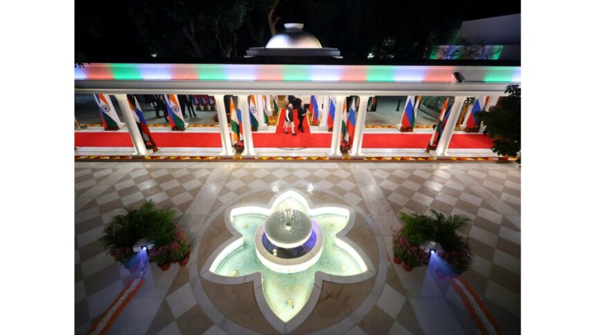 PM Modi welcomes President Vladimir Putin for a private dinner ahead of the India-Russia Summit in New Delhi