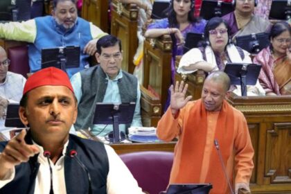 UP Assembly session clash between CM Yogi Adityanath and Akhilesh Yadav over “two samples” remark in Lucknow