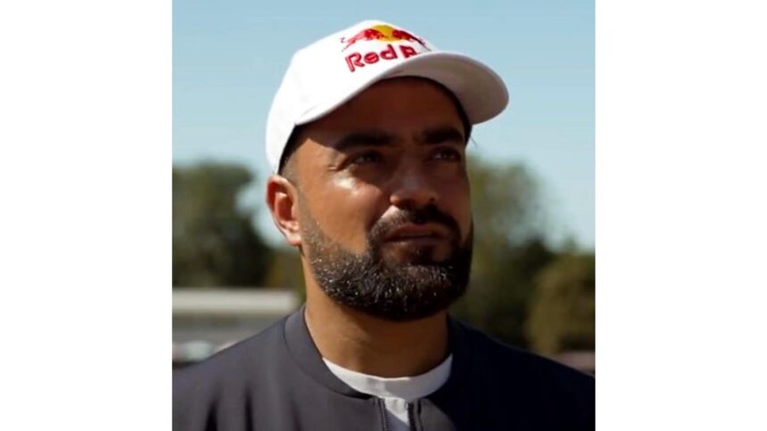 Rashid Khan travelling in a bulletproof car amid security concerns in Afghanistan