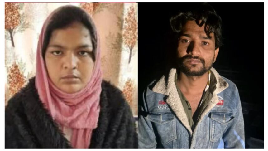 Sambhal murder case investigation showing police probe into wife Ruby killing husband Rahul with mobile call records and recovered evidence