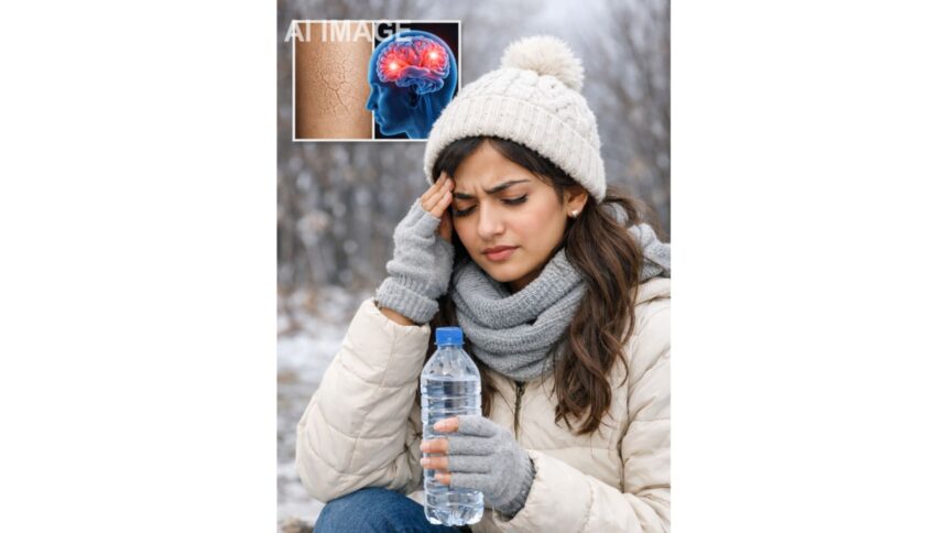सर्दियों में पानी कम पीने से होने वाली डिहाइड्रेशन और उसके स्वास्थ्य पर दुष्प्रभाव