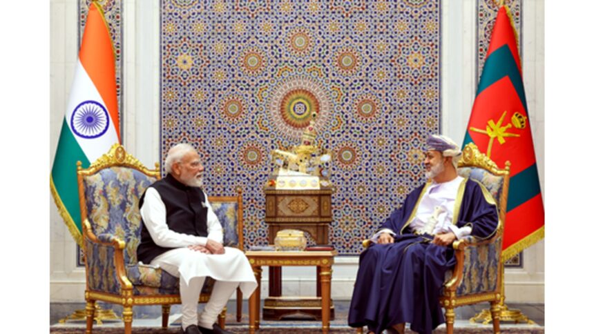India and Oman flags symbolizing India Oman CEPA boosting exports, bilateral trade and energy security