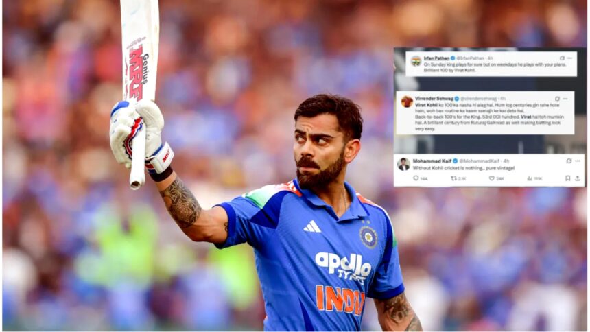 Vijay Hazare Trophy match where Virat Kohli missed his century and Rohit Sharma failed to score runs in Indian domestic cricket.