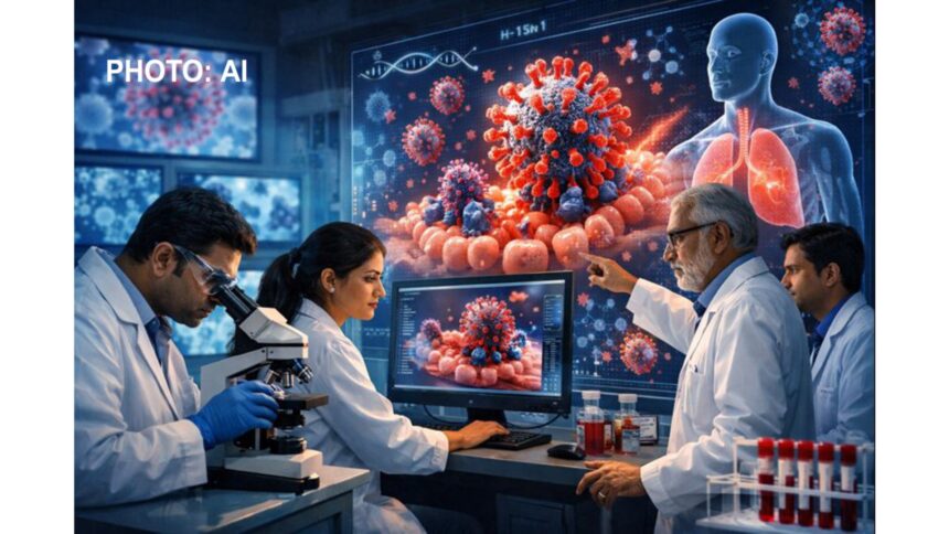Indian scientists using AI model to analyze how H5N1 virus attacks human cells
