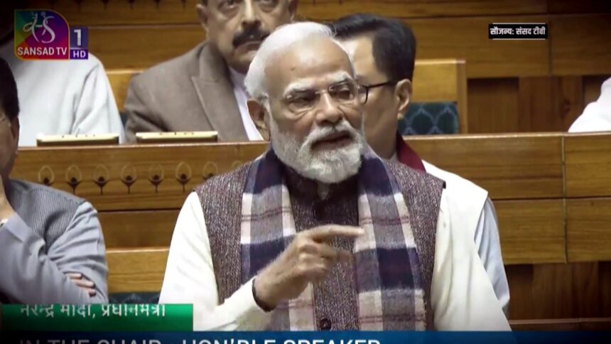 Debate on Vande Mataram in Parliament with leaders responding and public discussion intensifying.