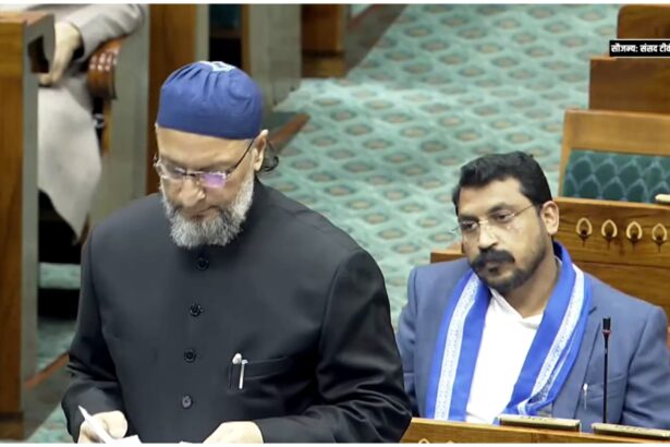 Asaduddin Owaisi speaking in Lok Sabha during SIR electoral reforms debate on 10 December 2025