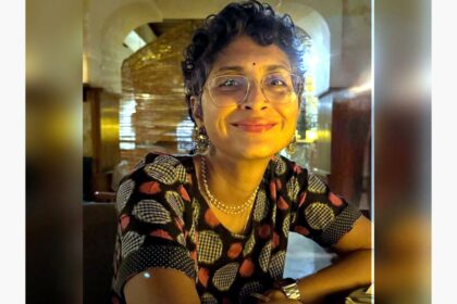 Kiran Rao speaking about the global rise of India’s independent cinema at the Tasveer South Asian Film Festival showcase in Mumbai.