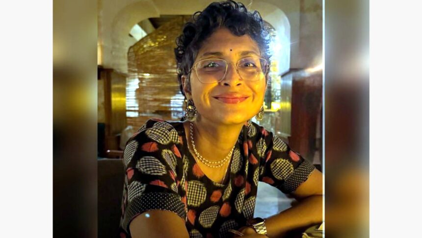 Kiran Rao speaking about the global rise of India’s independent cinema at the Tasveer South Asian Film Festival showcase in Mumbai.