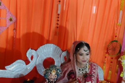 Pinky Sharma marries Kanha in a symbolic devotional ceremony, hailed as modern Meera from Budaun