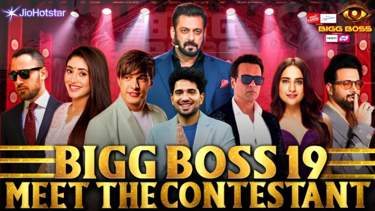Bigg Boss 19 top finalists Pranit More, Gaurav Khanna, Tanya Mittal, Farhana Bhatt and Amaal Mallik during finale week