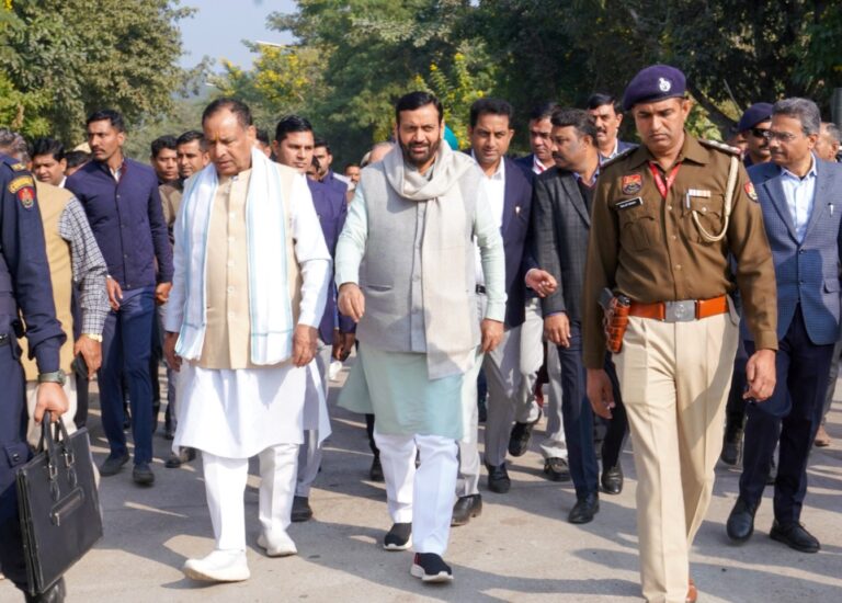 Atal Bihari Vajpayee statue unveiling at Atal Park Panchkula with Haryana CM Nayab Singh Saini and Amit Shah